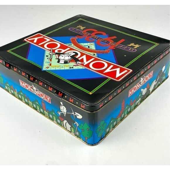 1985 Parker Brothers 1935 Commemorative Monopoly Edition Board Game in Tin Box Y - Picture 7 of 12